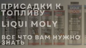 Присадки к топливу LIQUI MOLY: все что вам нужно знать