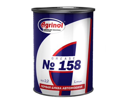 Смазка Agrinol N158 K-Li, NLGI 1/2 1,0Л