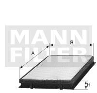 Фильтр салона MANN CU 3124-2