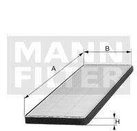 Фильтр салона MANN CU 4251