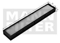 Фильтр салона MANN CU 3411