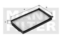 Фільтр салону MANN-FILTER CU 1806-2