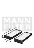 Фильтр салона MANN CU 23 000-2