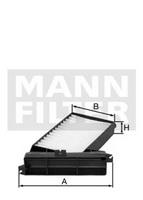 Фильтр салона MANN CU 2709