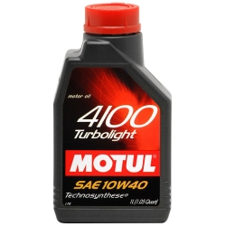 Моторне масло Motul 4100 Turbolight 10W-40 1л