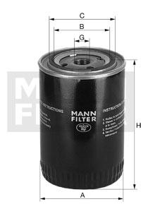 Масляний фільтр MANN-FILTER W 811/80 - Фото 1