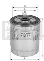 Паливний фільтр MANN-FILTER WK 817/3 x - Фото 1