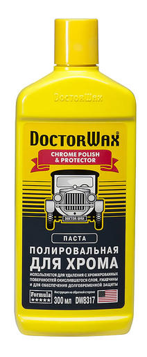 Полировочная паста для хрома Doctor Wax 300мл