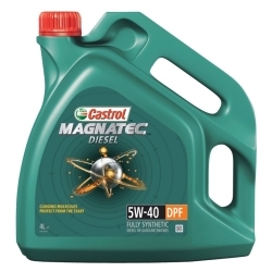 Моторное масло Castrol Magnatec Diesel 5W-40 DPF, 4л - Фото 1