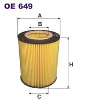 Фильтр масляный Filtron OE 649