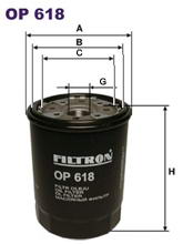 Фильтр масляный Filtron OP 618