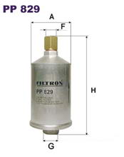 Фильтр топливный Filtron PP 829