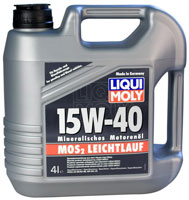 Масло моторное LIQUI MOLY MoS2 Leichtlauf SAE 15W-40 минеральное 4л