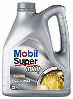 Масло моторное Mobil Super 3000 5w-40 синтетика 4л