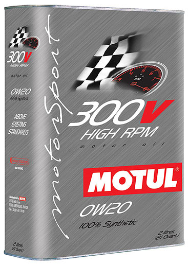 Моторное масло Motul 300V High RPM 0W-20 2л