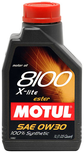 Моторное масло Motul 8100 X-lite 0W-30 1л
