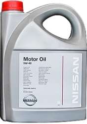 Масло моторное Nissan 5W-40 5л - Фото 1