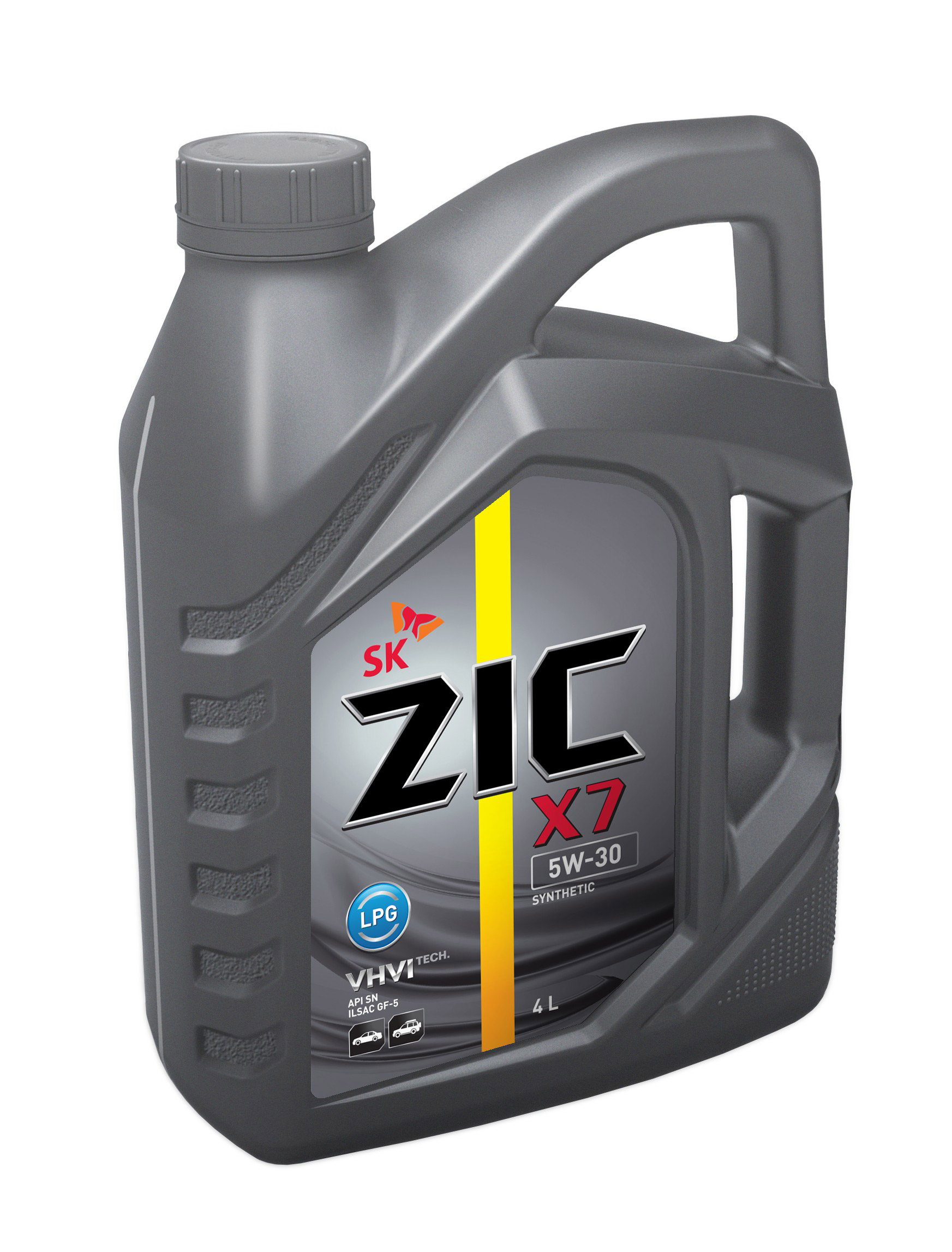Моторное масло ZIC X7 LPG 5W-30 4 л