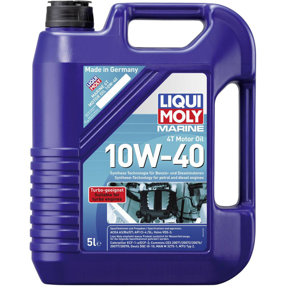Моторна олива LIQUI MOLY MARINE 4T MOTOR OIL 10W-40 5Л