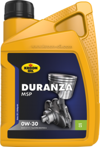 Моторна олива KROON OIL DURANZA MSP 0W-30 1л