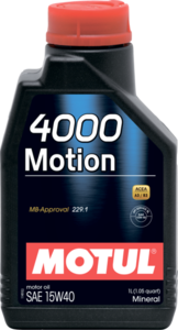 Масло моторное MOTUL 4000 Motion 15W-40 4л