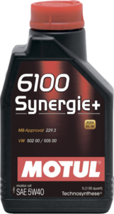 Моторное масло MOTUL 6100 Synerg+ 5W-40 4л