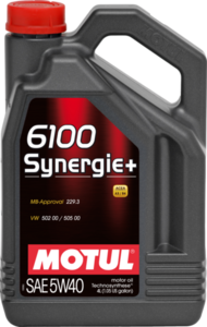 Моторне масло MOTUL 6100 Synerg+ 5W-40 5л