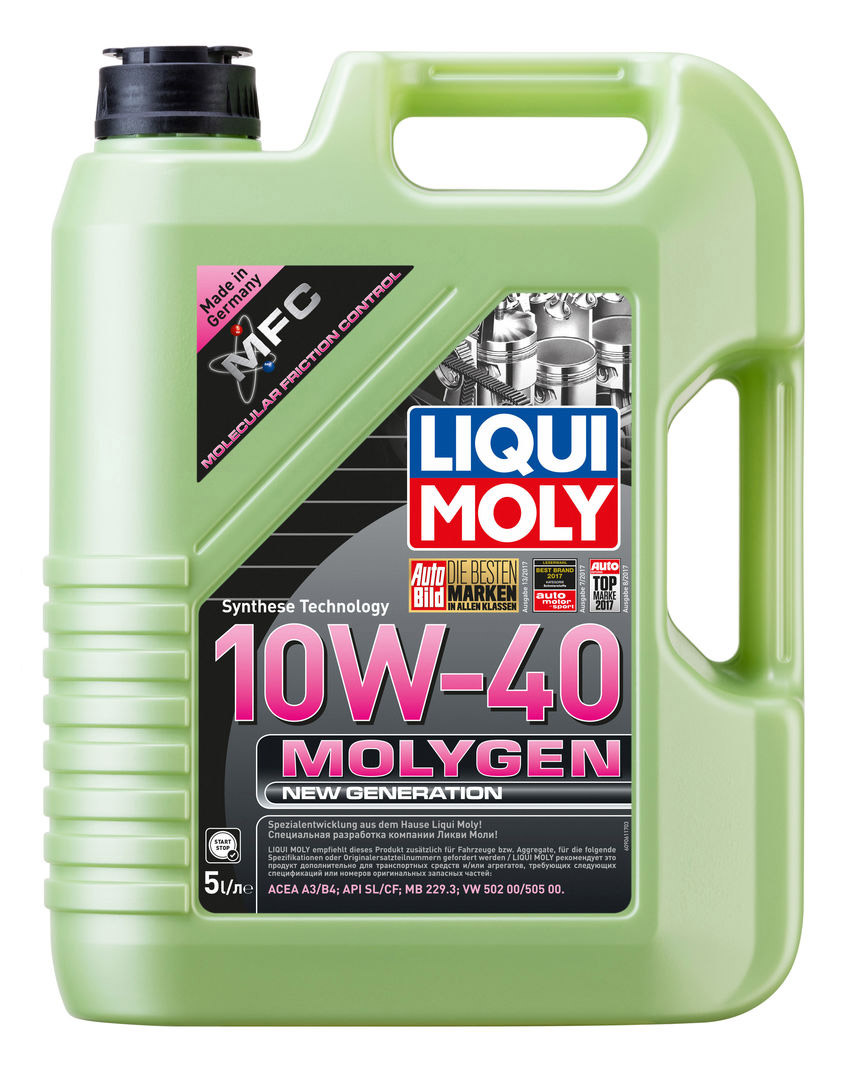 Масло моторное LIQUI MOLY MOLYGEN NEW GENERATION 10W-40 5Л