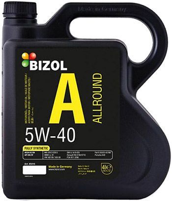 Моторне масло BIZOL Allround 5W-40 4л