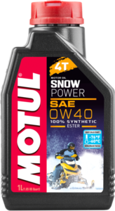 Масло моторное MOTUL Snowpower 4T 0W-40 1л