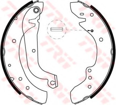 Тормозные колодки TRW GS8565