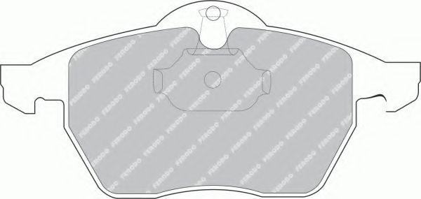 Тормозные колодки FERODO FDB1068