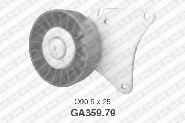 Направляючий / паразитний ролик поліклинового ременя SNR GA359.79