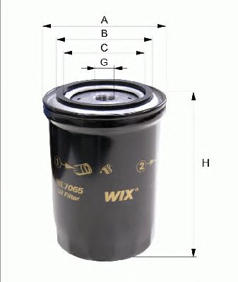 Масляний фільтр WIX FILTERS WL7295 - Фото 1