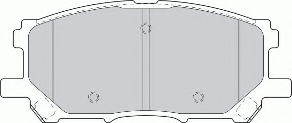 Тормозные колодки FERODO FDB1715