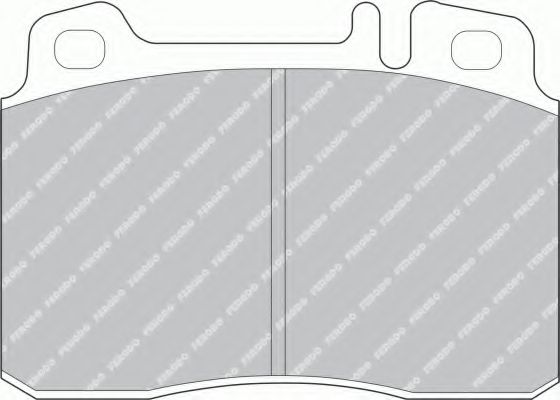 Тормозные колодки FERODO FDB646