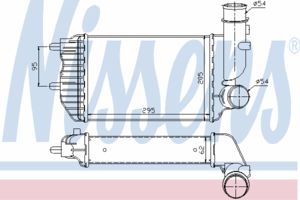 Интеркулер NISSENS 96889