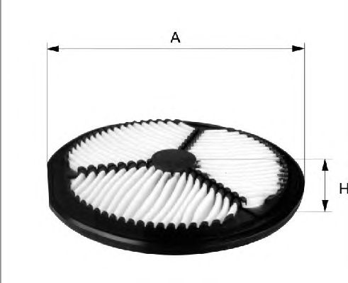 Воздушный фильтр WIX FILTERS WA6042 - Фото 1