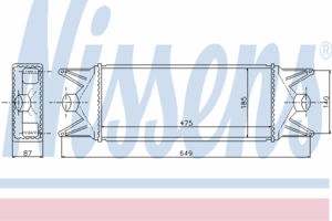 Интеркулер NISSENS 96727
