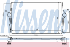 Интеркулер NISSENS 969001