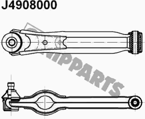 Рычаг подвески NIPPARTS J4908000