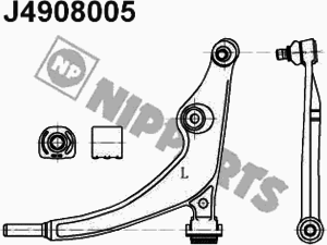 Рычаг подвески NIPPARTS J4908005