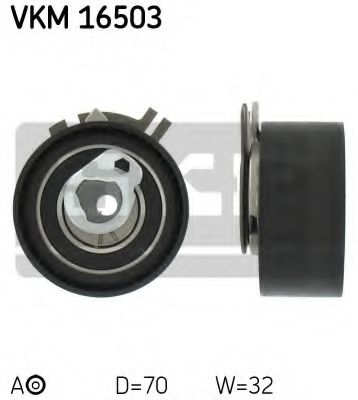 Натяжной ролик ремня ГРМ SKF VKM 16503