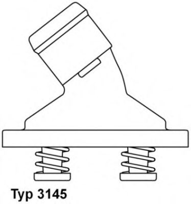 Термостат WAHLER 3145.79D