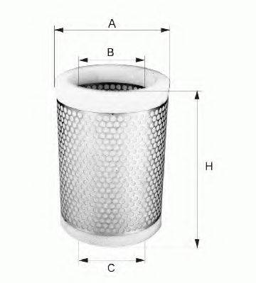 Воздушный фильтр FILTRON AG 248 - Фото 1