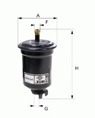 Топливный фильтр WIX FILTERS WF8173 - Фото 1