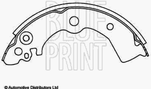 Тормозные колодки BLUE PRINT ADN14138 - Фото 1