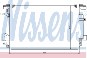 Радиатор кондиционера NISSENS 940029