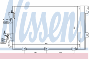 Радиатор кондиционера NISSENS 94767