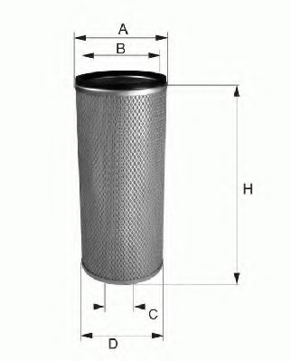 Воздушный фильтр FILTRON AM 417 - Фото 1